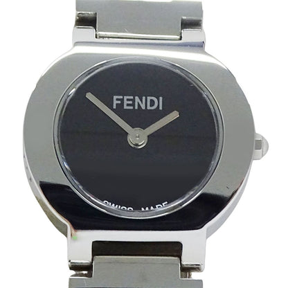 Fendi Watch Orologi Quartz Stainless Steel Silver Black — view 2