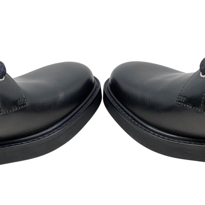 Gucci Boots Double G Ankle Leather Logo Black Gold — view 7