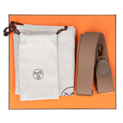Hermes Time Taurillon Clemence GD Evelyne 3 PM Shoulder Bag — view 7