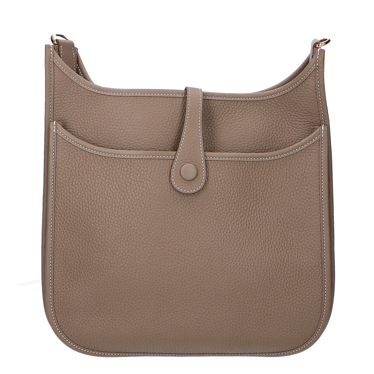 Hermes Time Taurillon Clemence GD Evelyne 3 PM Shoulder Bag — view 3