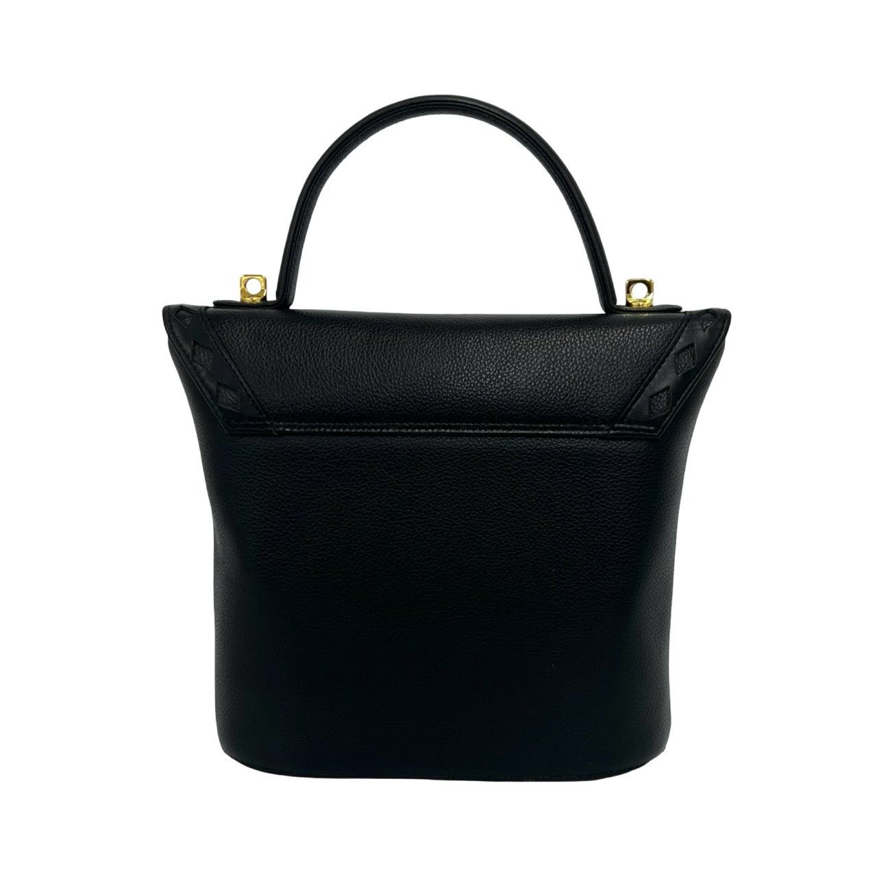 Saint Laurent YSL Logo Cutout Leather 2-Way Shoulder Bag Black — view 3