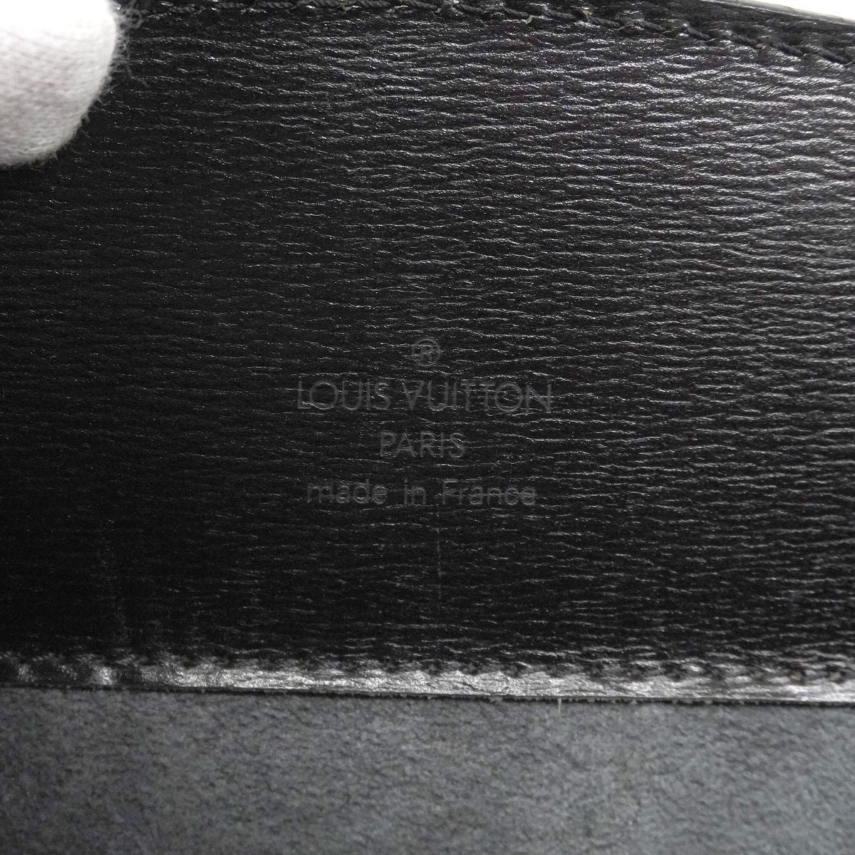 Louis Vuitton Shoulder Bag Epi Cluny Noir — view 5