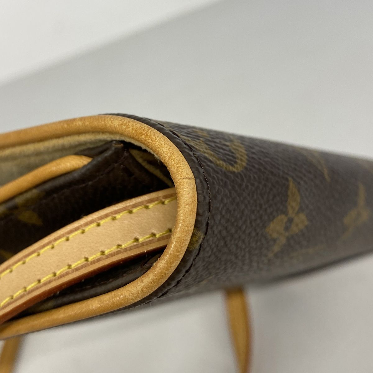 Louis Vuitton Shoulder Bag Monogram Pochette Twin PM Brown — view 7