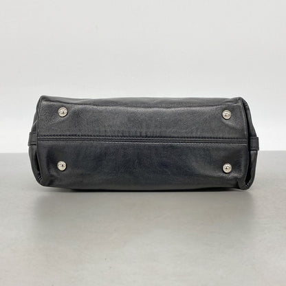 Louis Vuitton Shoulder Bag LV Vibe Carry All BB Black — view 3