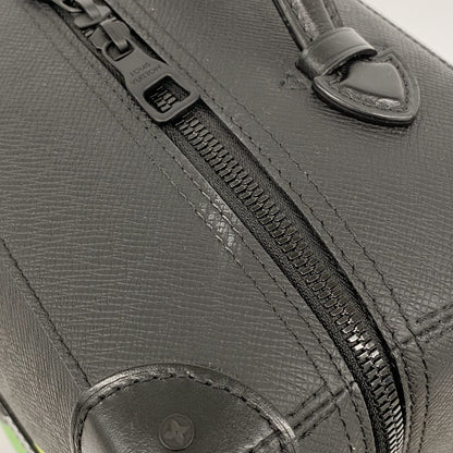Louis Vuitton Backpack Taiga Rainbow Soft Trunk PM Noir — view 7