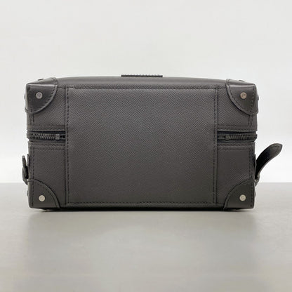 Louis Vuitton Backpack Taiga Rainbow Soft Trunk PM Noir — view 3