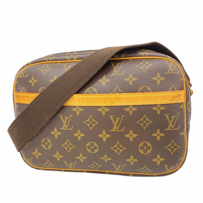 Louis Vuitton Shoulder Bag Monogram Reporter PM Brown