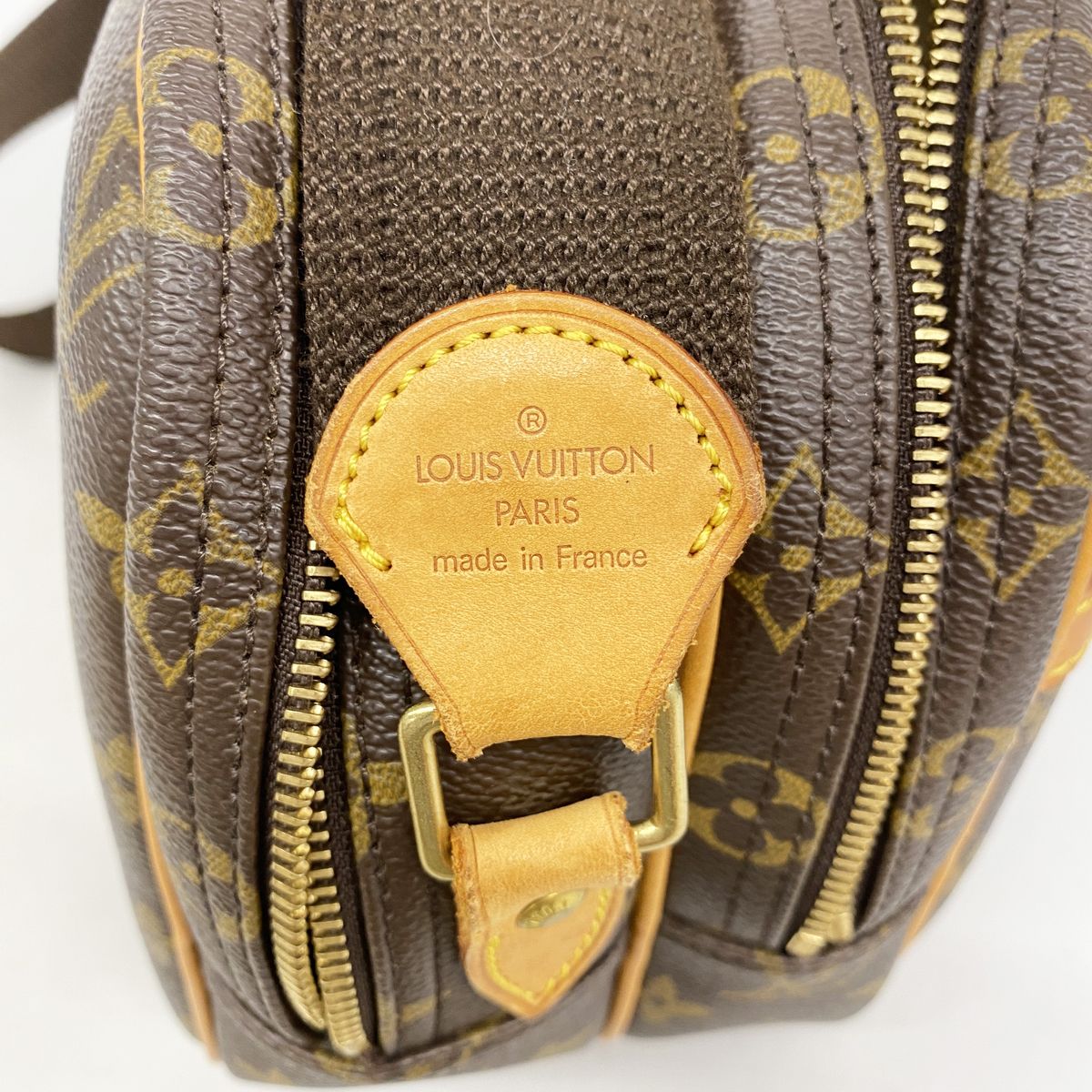 Louis Vuitton Shoulder Bag Monogram Reporter PM Brown — view 5