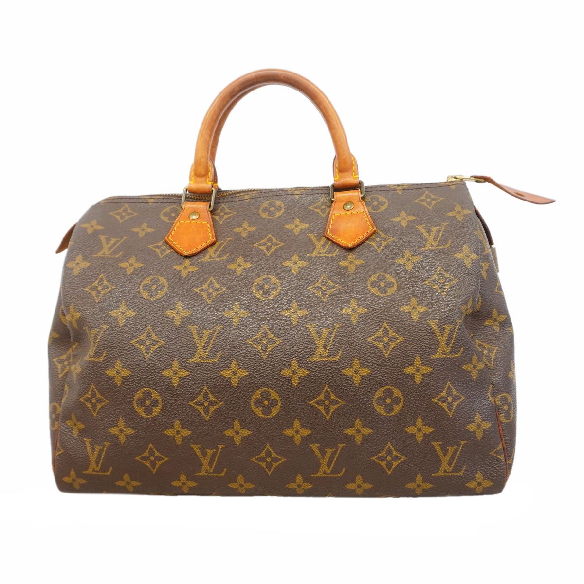 Louis Vuitton Handbag Monogram Speedy 30 Brown