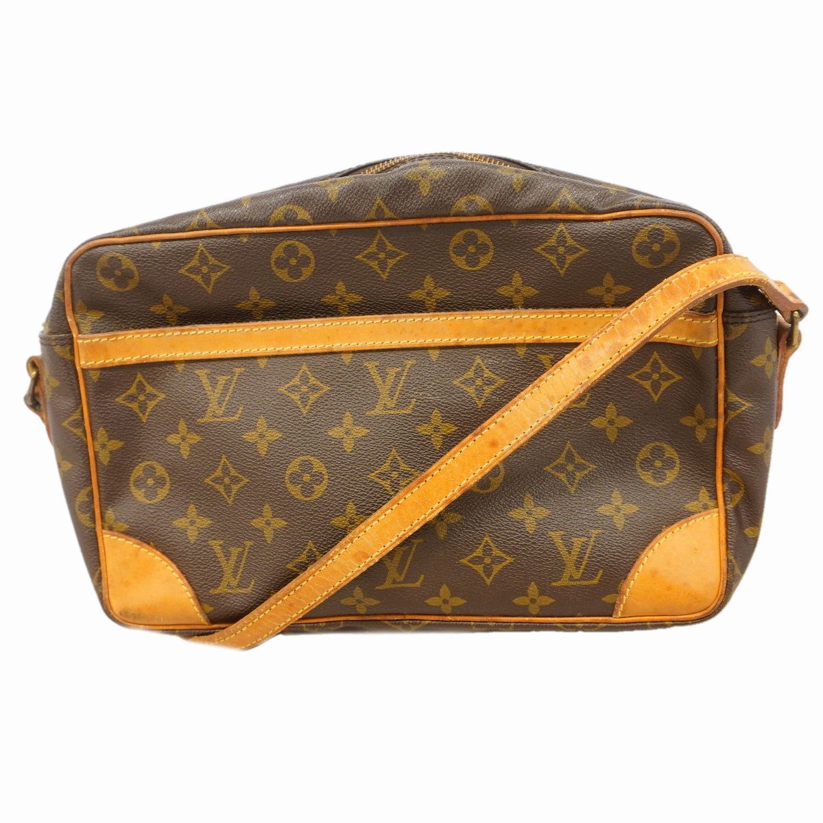 Louis Vuitton Shoulder Bag Monogram Trocadero 30 Brown