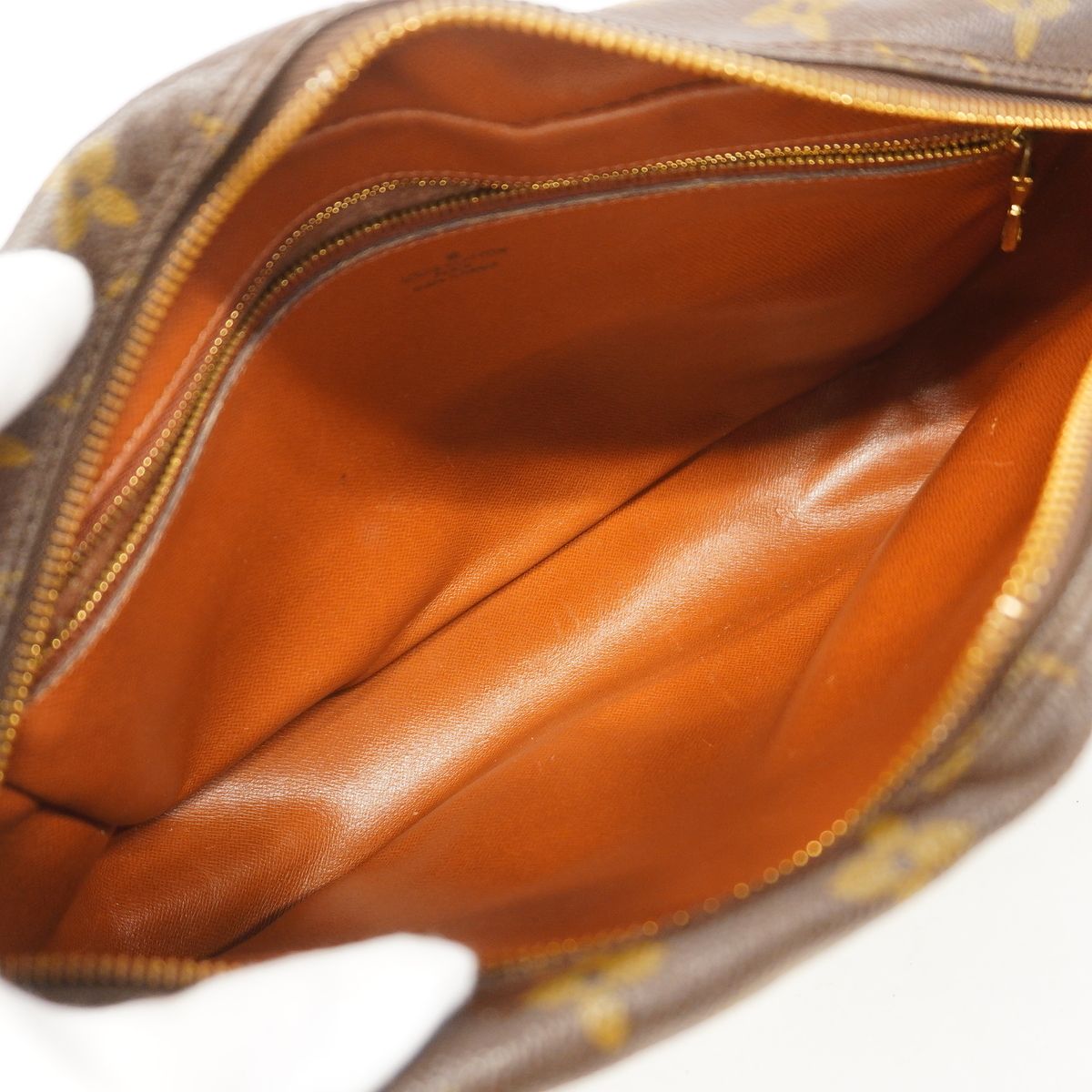 Louis Vuitton Shoulder Bag Monogram Trocadero 30 Brown — view 4