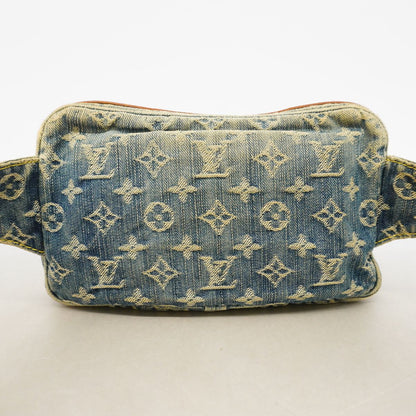Louis Vuitton Waist Bag Monogram Denim Blue — view 8