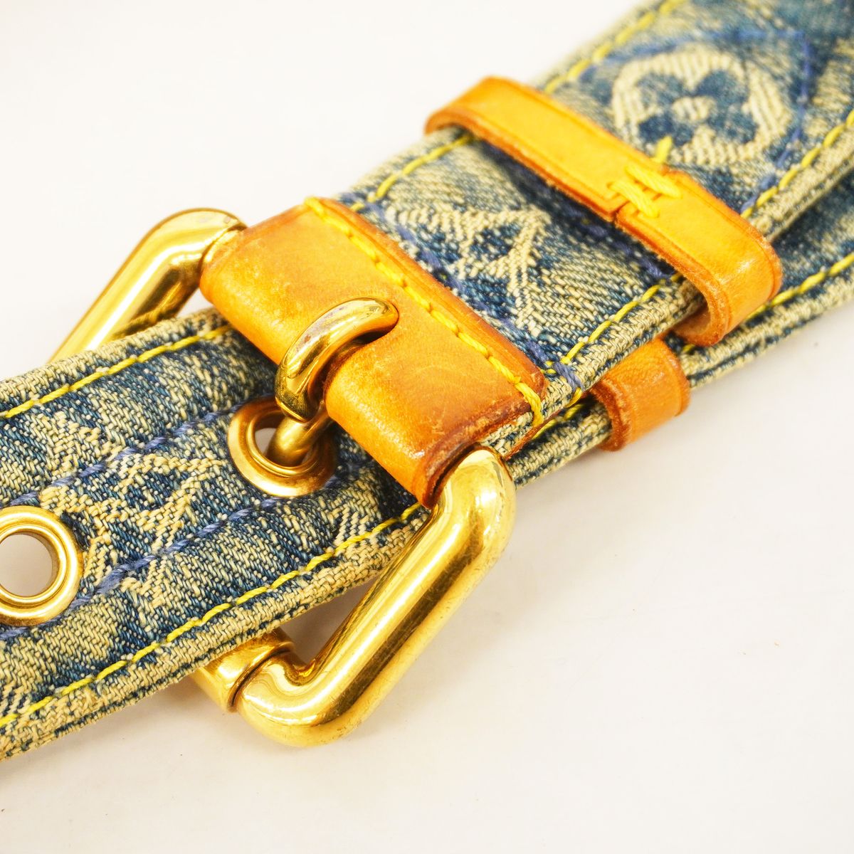 Louis Vuitton Waist Bag Monogram Denim Blue — view 7