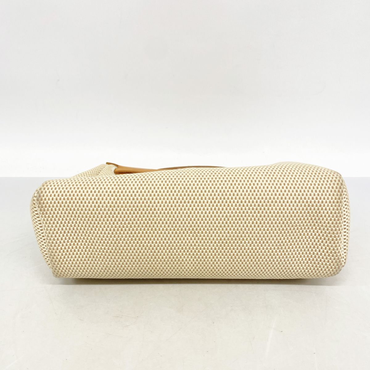 Hermes Handbag Herbag PM Toile GM Natural Silver — view 3