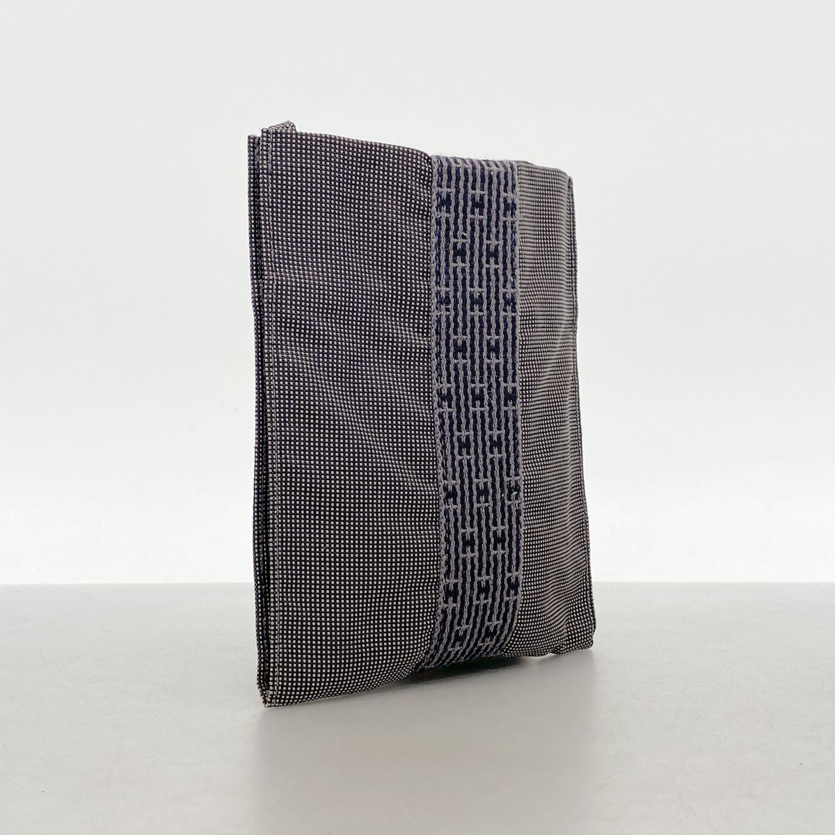 Hermes Shoulder Bag Her Line Pochette Nylon Gray — view 2