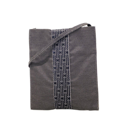 Hermes Shoulder Bag Her Line Pochette Nylon Gray