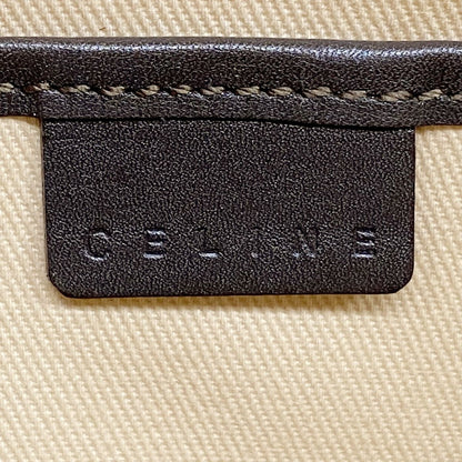 Celine Handbag C Macadam Canvas Brown Gold — view 5