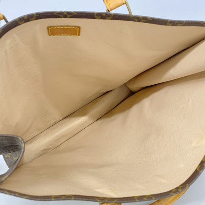 Louis Vuitton Tote Monogram Sac Plat Brown — view 4