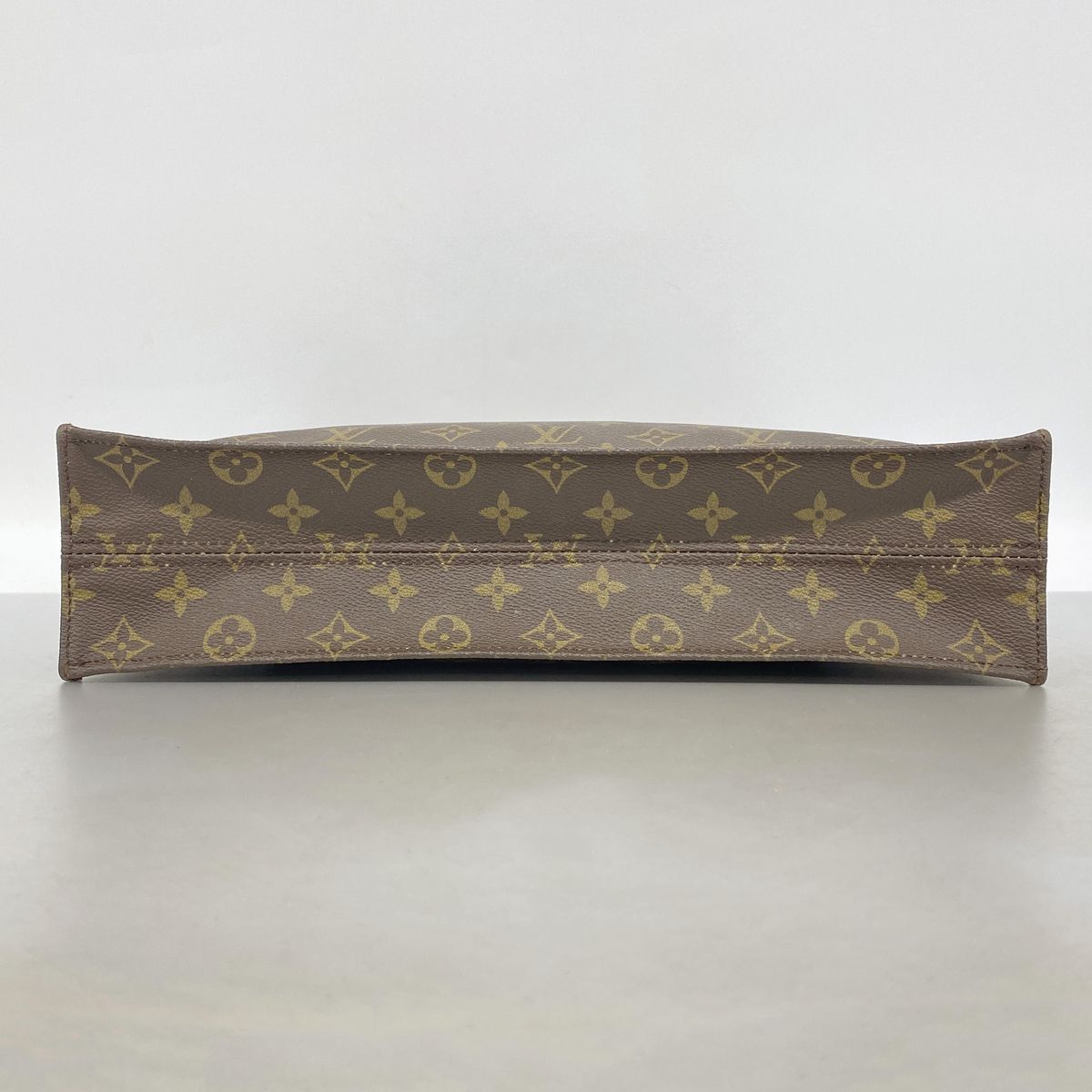 Louis Vuitton Tote Monogram Sac Plat Brown — view 3