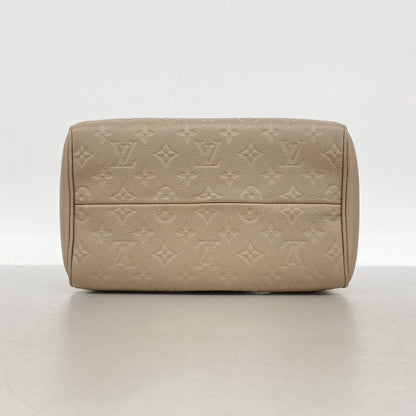 Louis Vuitton Handbag Monogram Empreinte Speedy Bandouliere 25 Taupe Glace — view 3