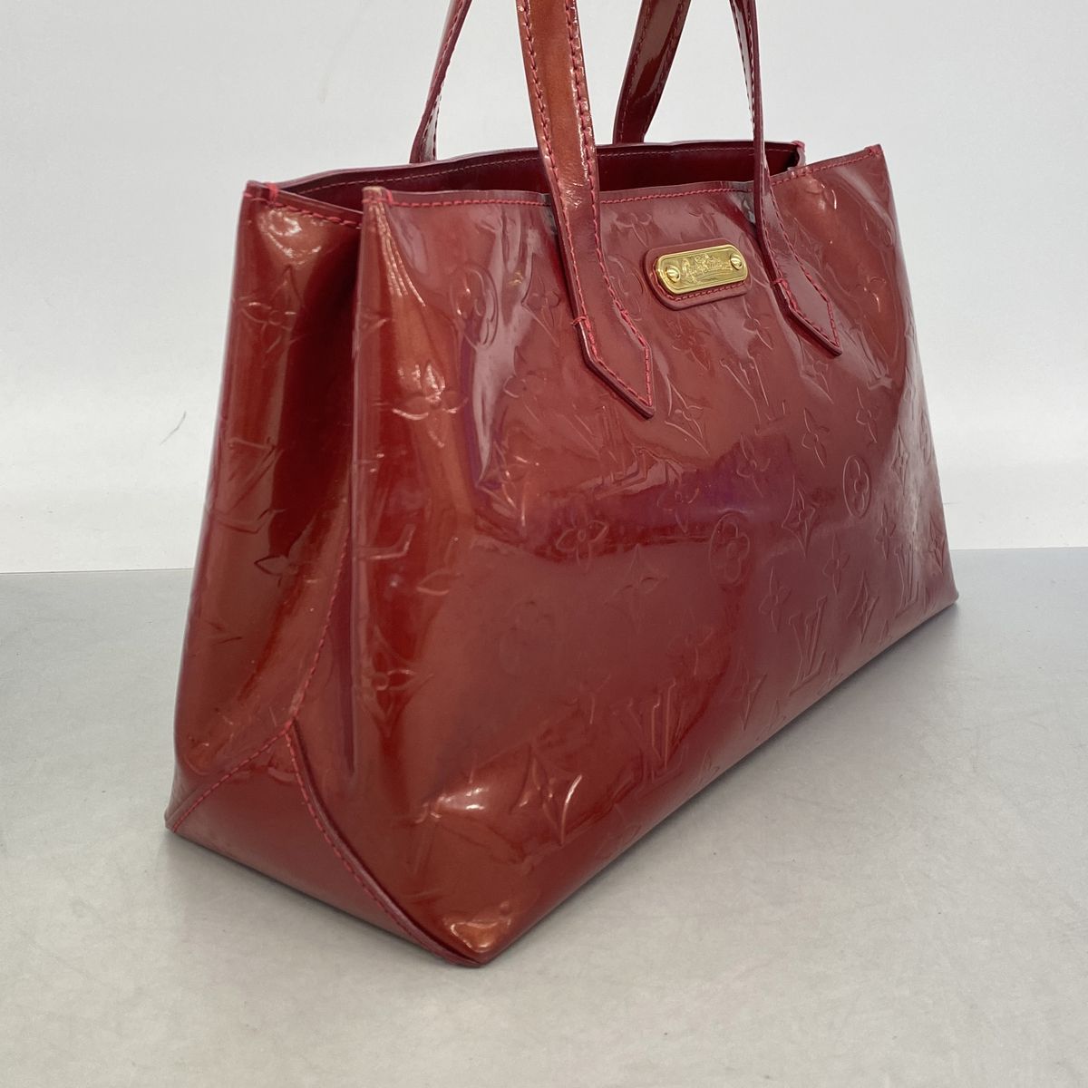 Louis Vuitton Handbag Vernis Wilshire PM Pomme D'amour — view 2