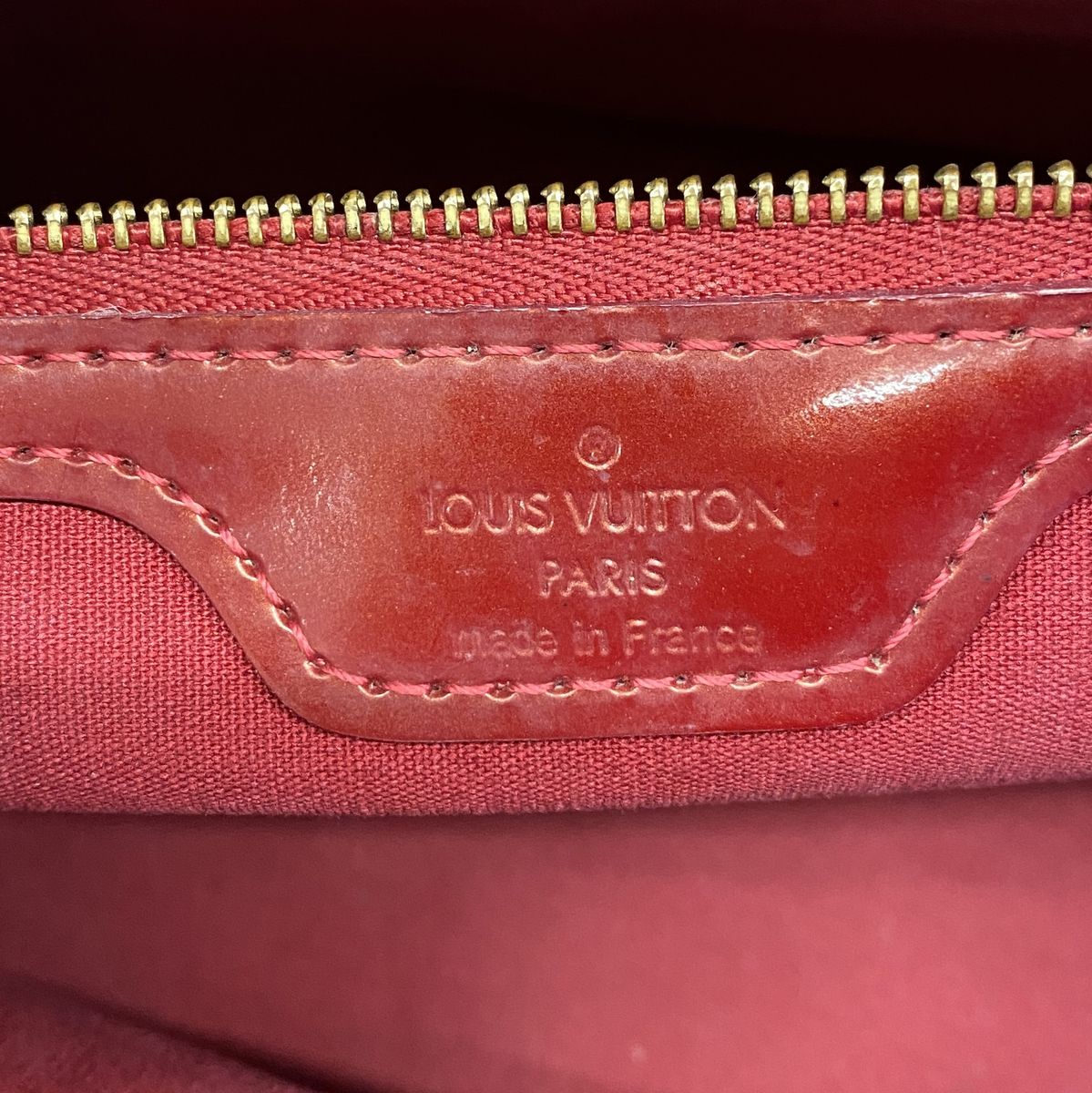 Louis Vuitton Handbag Vernis Wilshire PM Pomme D'amour — view 5
