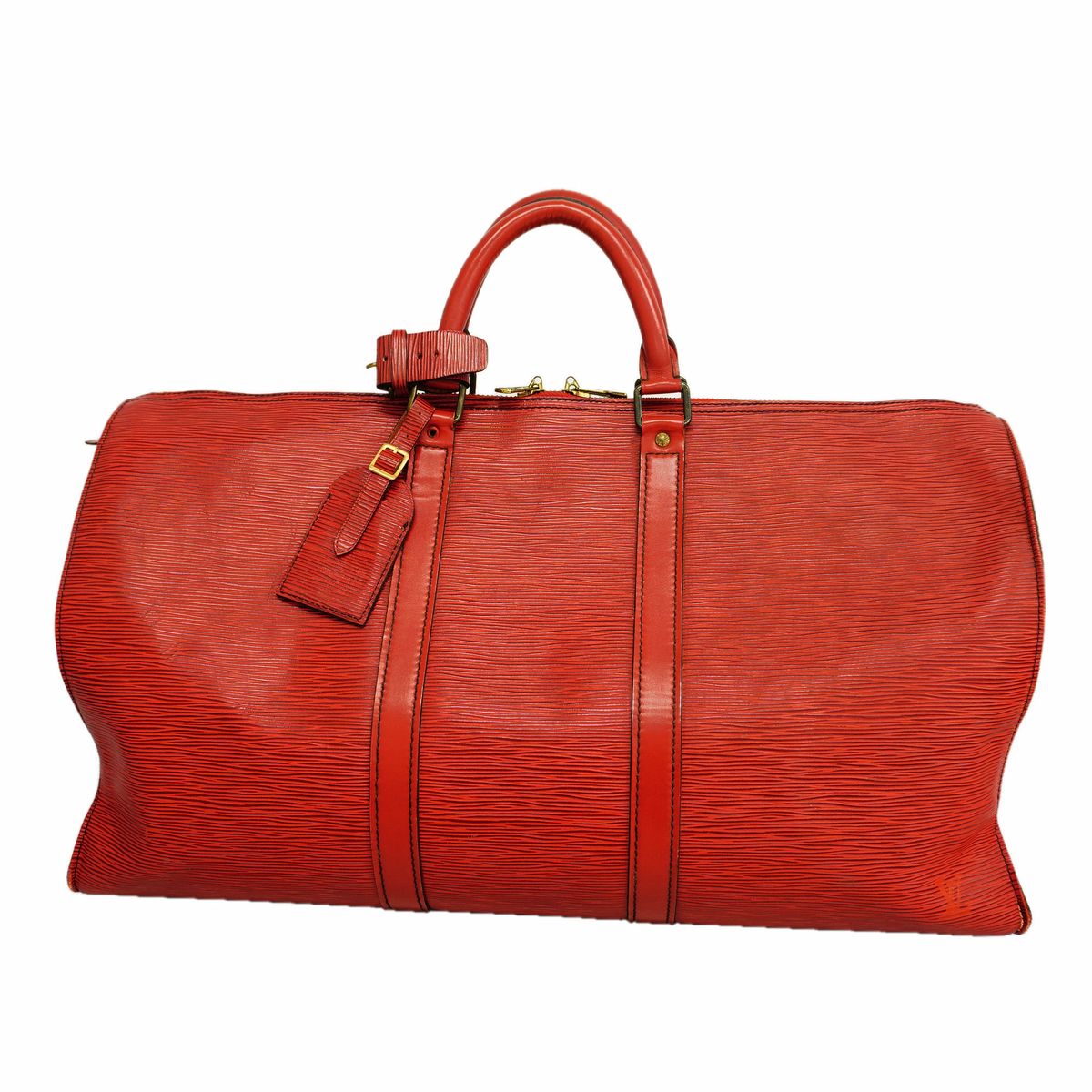 Louis Vuitton Boston Bag Epi Keepall 50 Castilian