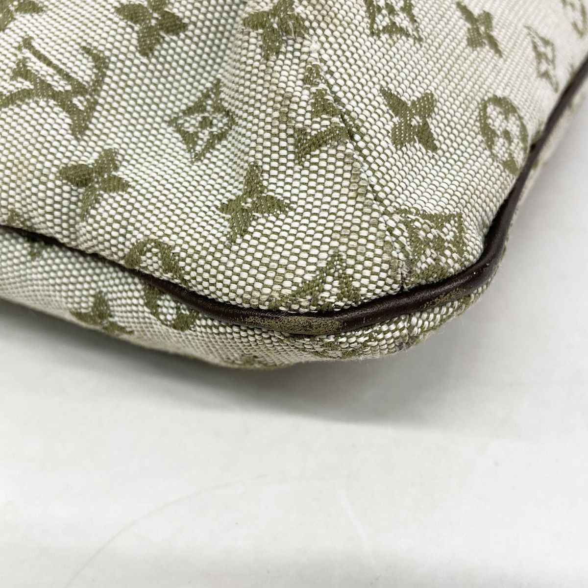 Louis Vuitton Handbag Monogram Mini Francoise Khaki 2-Way Bag — view 7