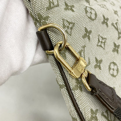 Louis Vuitton Handbag Monogram Mini Francoise Khaki 2-Way Bag — view 8