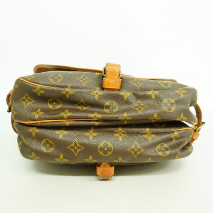 Louis Vuitton Shoulder Bag Monogram Saumur 30 Brown — view 3