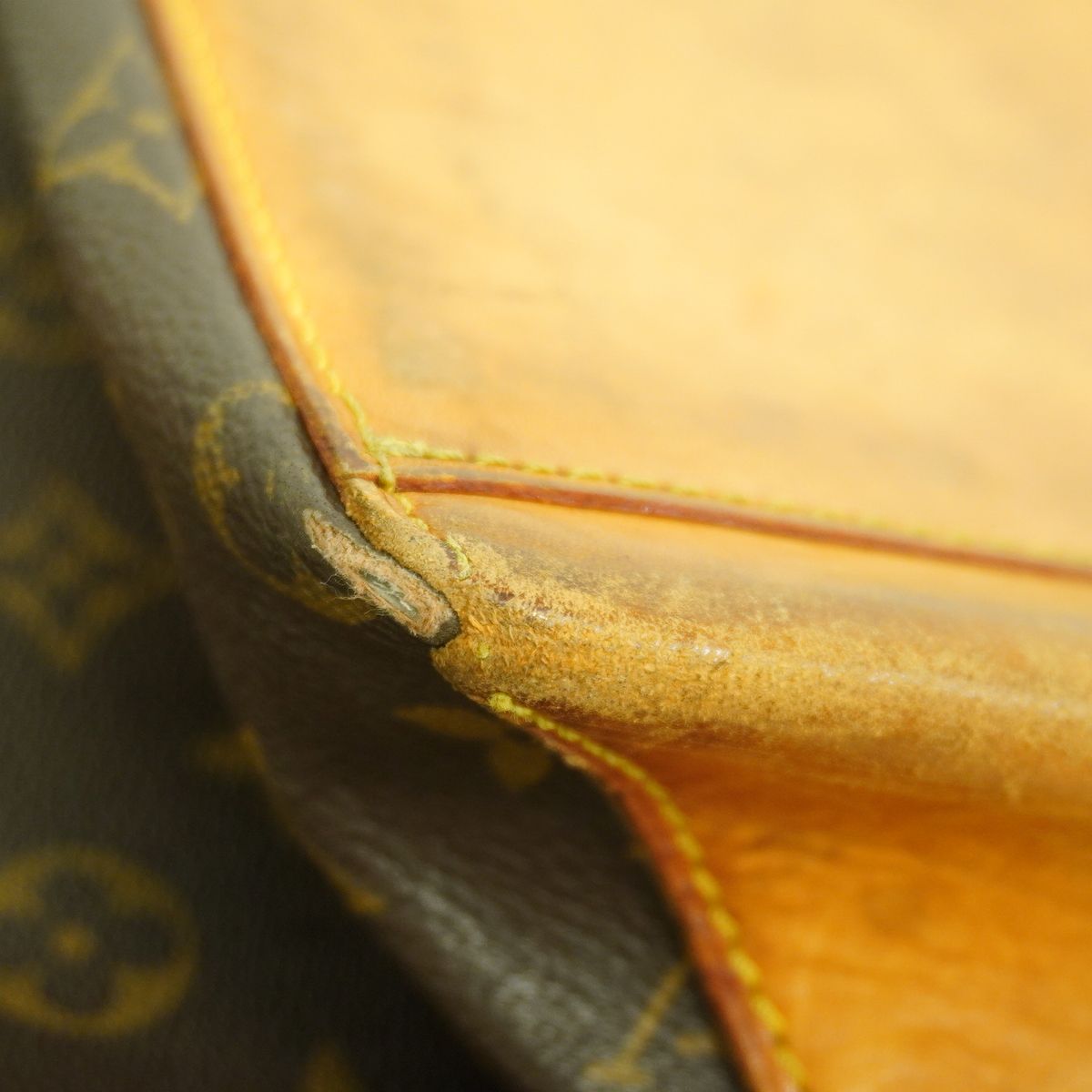 Louis Vuitton Tote Monogram Cabas Mezzo Brown — view 7