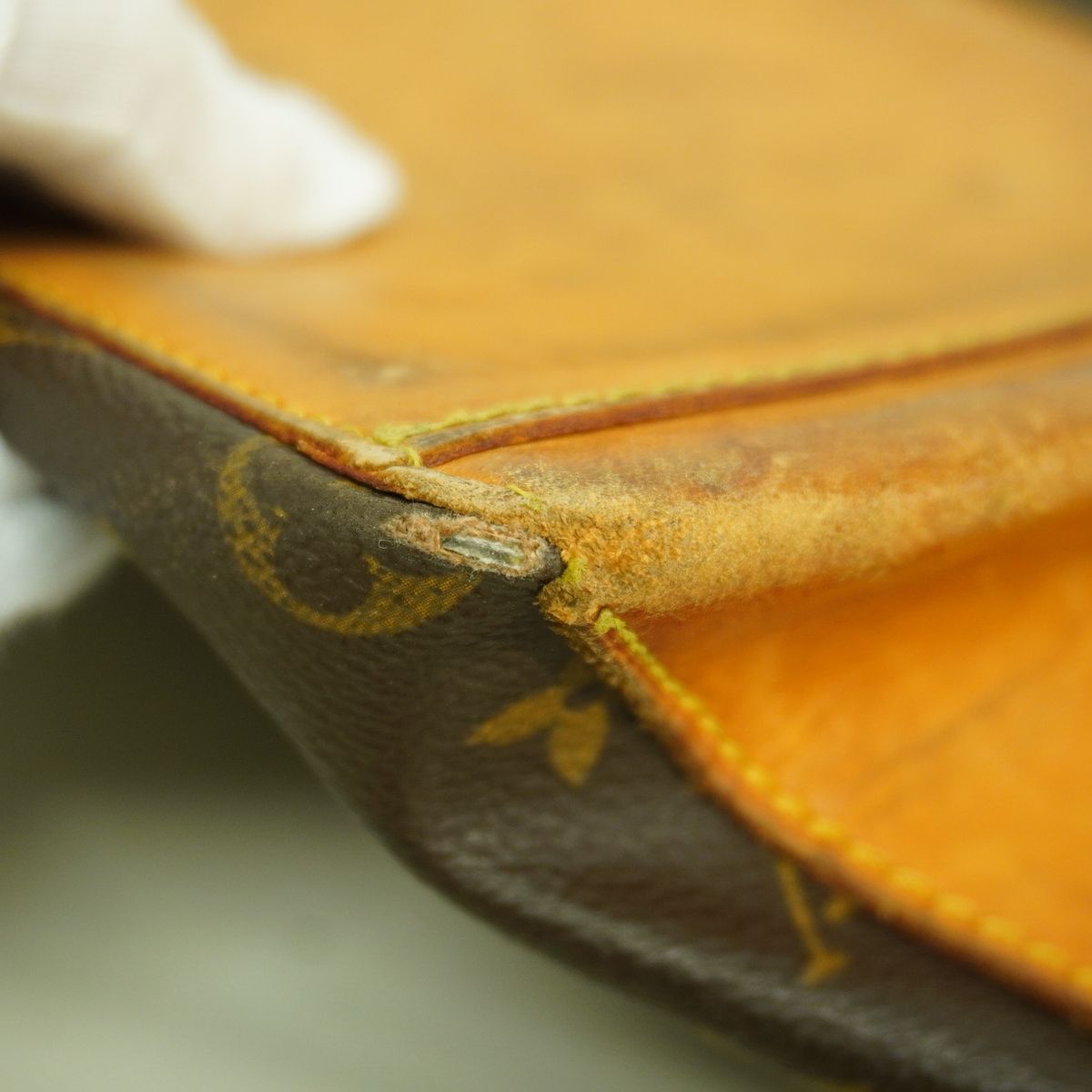Louis Vuitton Tote Monogram Cabas Mezzo Brown — view 6
