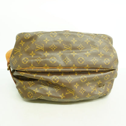 Louis Vuitton Shoulder Bag Monogram Saumur 35 Brown — view 3