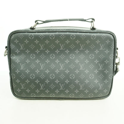 Louis Vuitton Handbag Monogram Eclipse Patchwork Messenger Multi Pocket Black — view 8