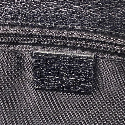 Gucci Shoulder Bag GG Canvas Black Silver — view 5