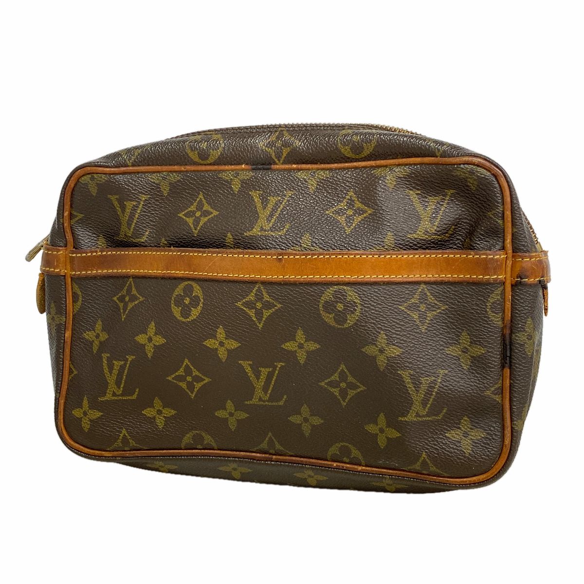 Louis Vuitton Clutch Monogram Compiegne 23 Brown