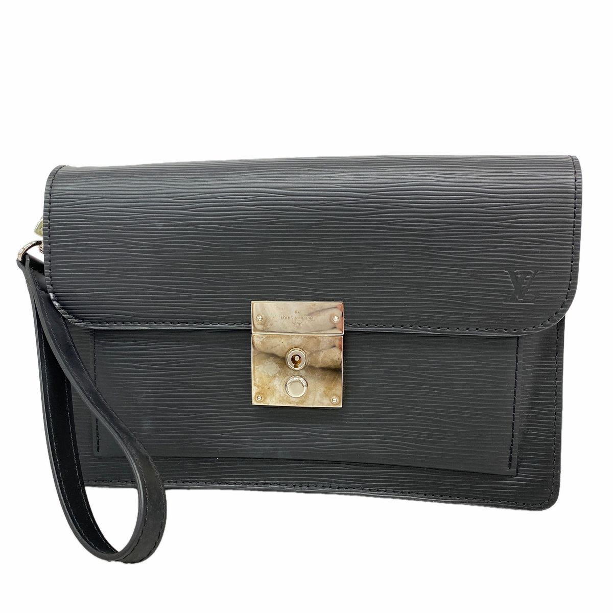 Louis Vuitton Clutch Epi Neo Belaia Noir