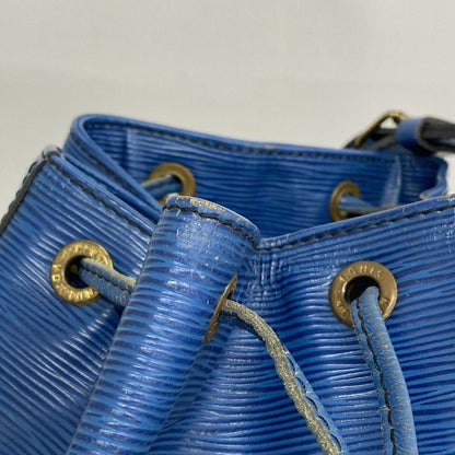 Louis Vuitton Shoulder Bag Epi Petit Noe Toledo Blue — view 7
