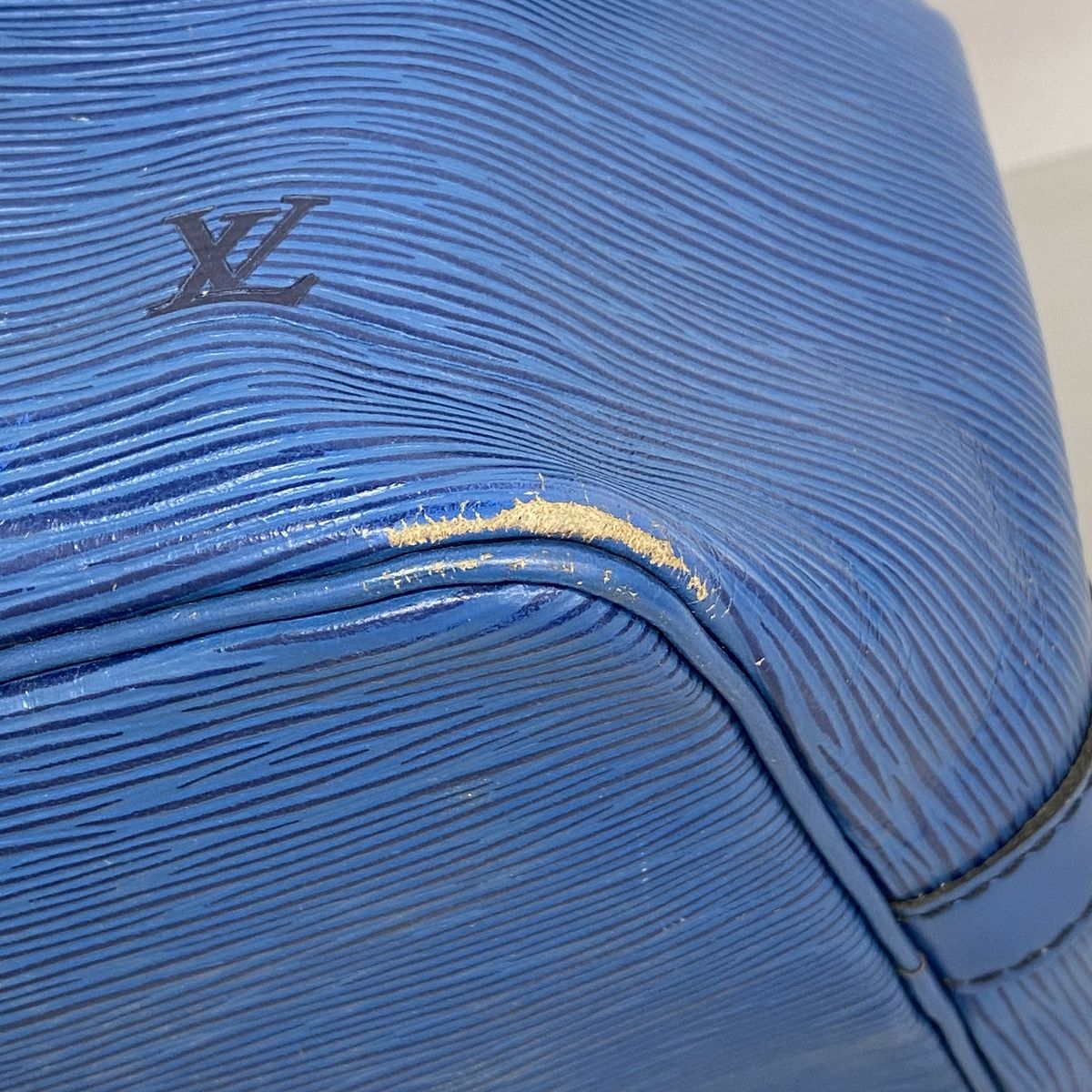 Louis Vuitton Shoulder Bag Epi Petit Noe Toledo Blue — view 6
