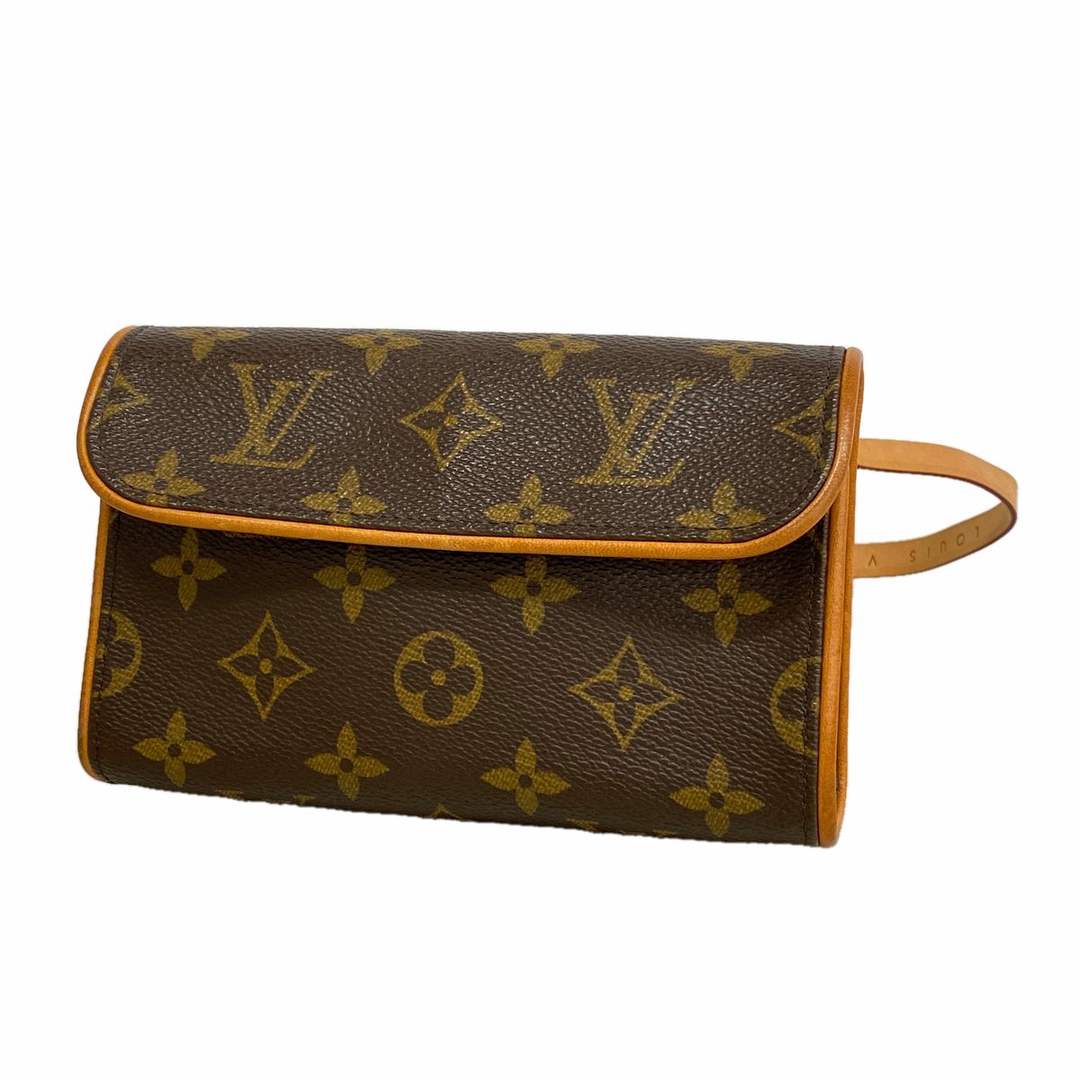 Louis Vuitton Waist Bag Monogram Pochette Florentine Brown