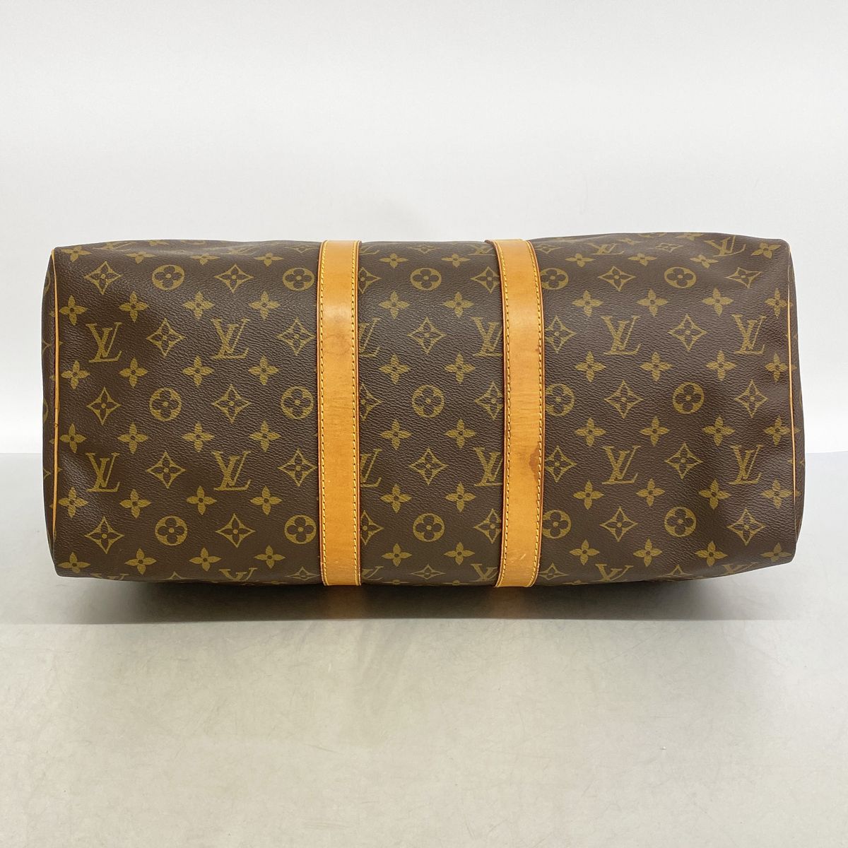 Louis Vuitton Boston Bag Monogram Keepall 45 Brown — view 3