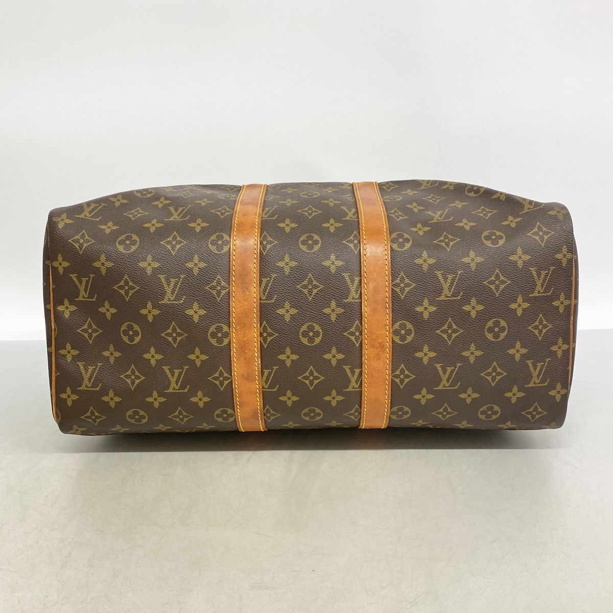 Louis Vuitton Boston Bag Monogram Keepall 45 Brown — view 3