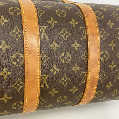 Louis Vuitton Boston Bag Monogram Keepall 45 Brown — view 8
