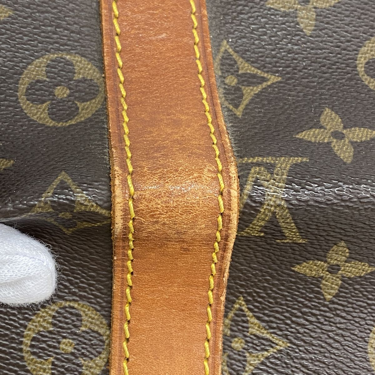 Louis Vuitton Boston Bag Monogram Keepall 45 Brown — view 7