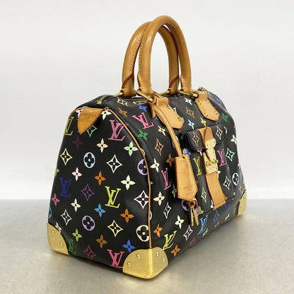 Louis Vuitton Handbag Monogram Multicolor Speedy 30 Noir — view 2