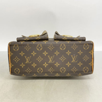 Louis Vuitton Handbag Monogram Manhattan PM Brown — view 3