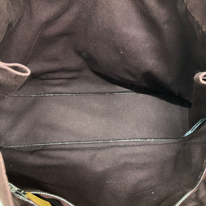 Hermes Tote Fourre Tout MM Canvas Brown Silver — view 4