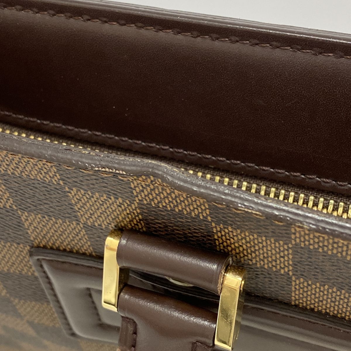 Louis Vuitton Handbag Damier Varnish GM Ebene — view 8