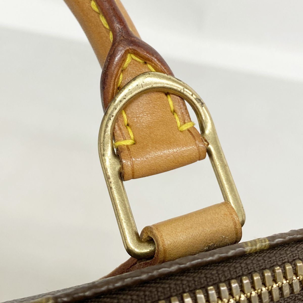 Louis Vuitton Handbag Monogram Alma Brown — view 8