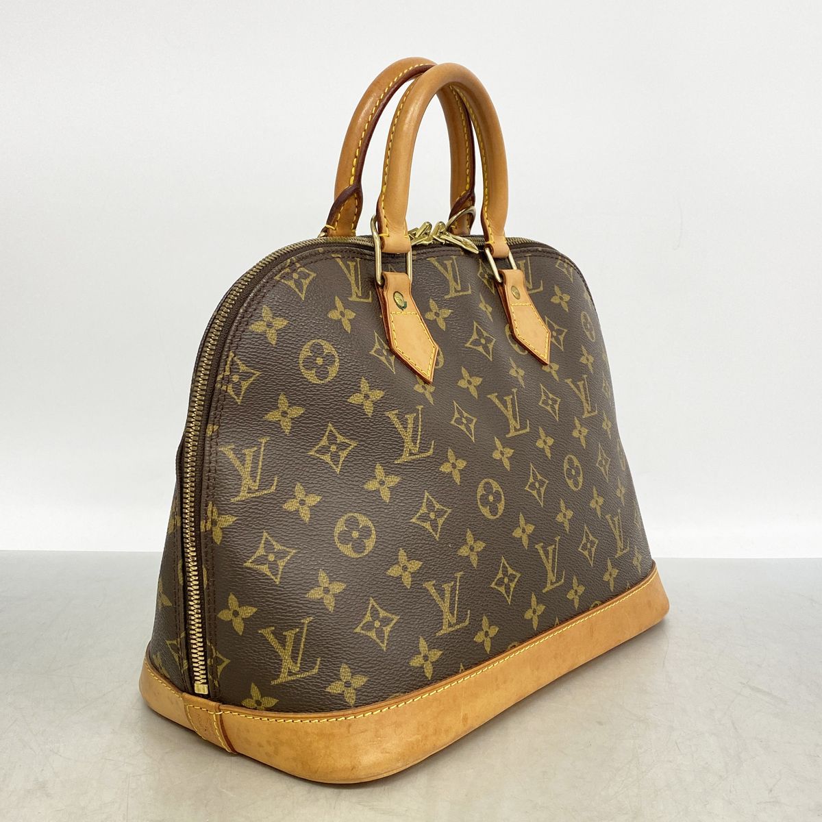 Louis Vuitton Handbag Monogram Alma Brown — view 2